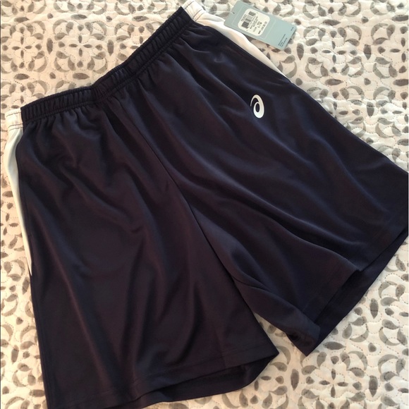 Asics Other - 🆕 ASICS Mens Navy & White Court Shorts w/ Pockets